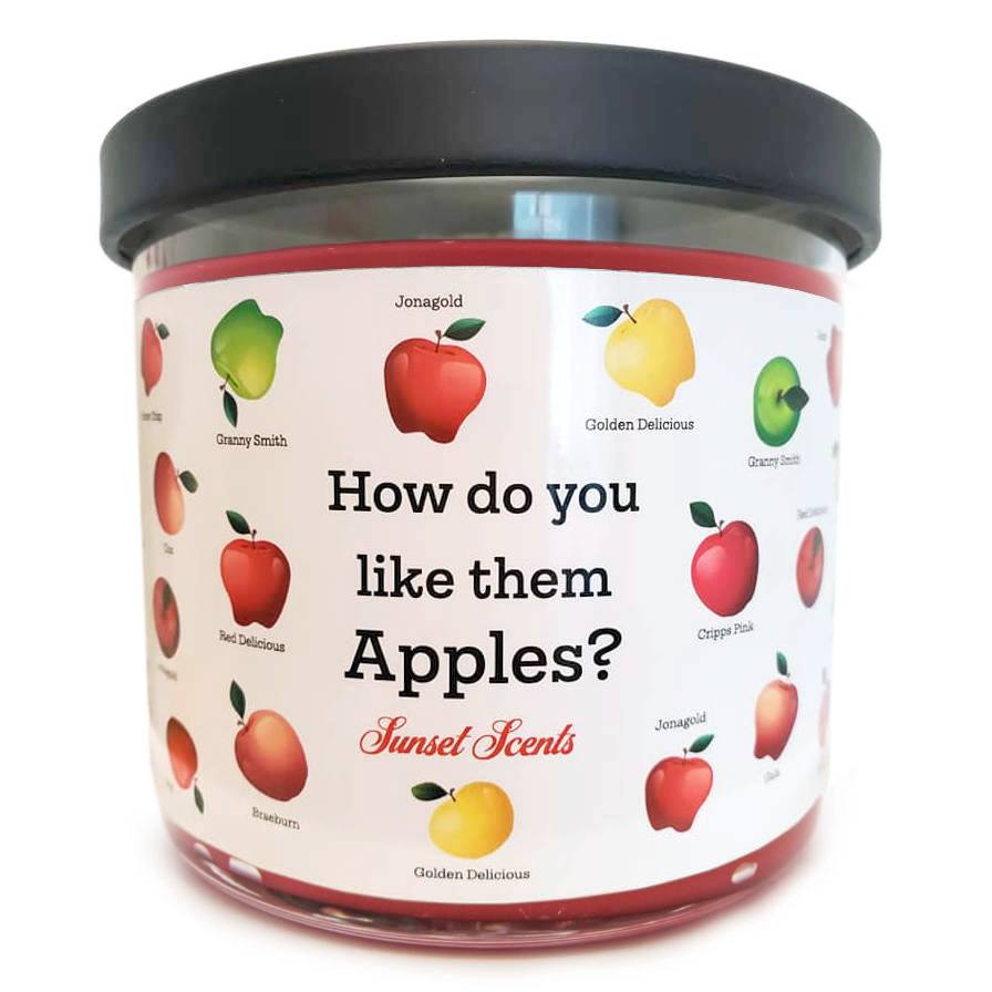 Macintosh Apple Scented Specialty Candle, Limited Edition