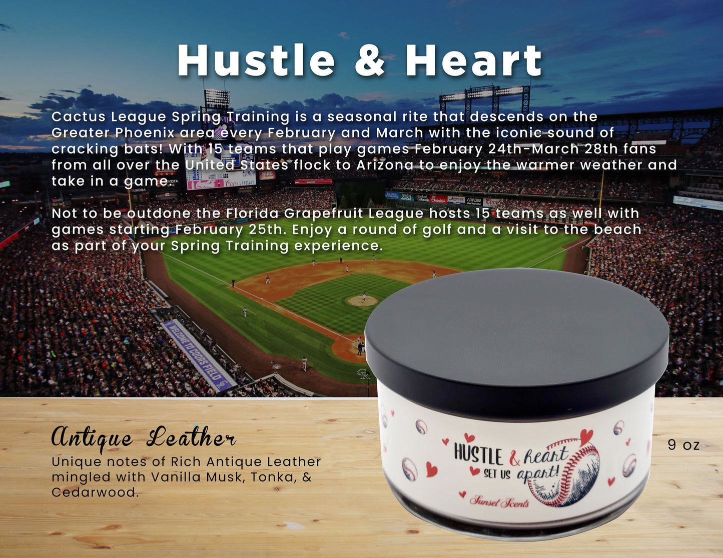 Hustle & Heart Limited Edition Specialty Candle