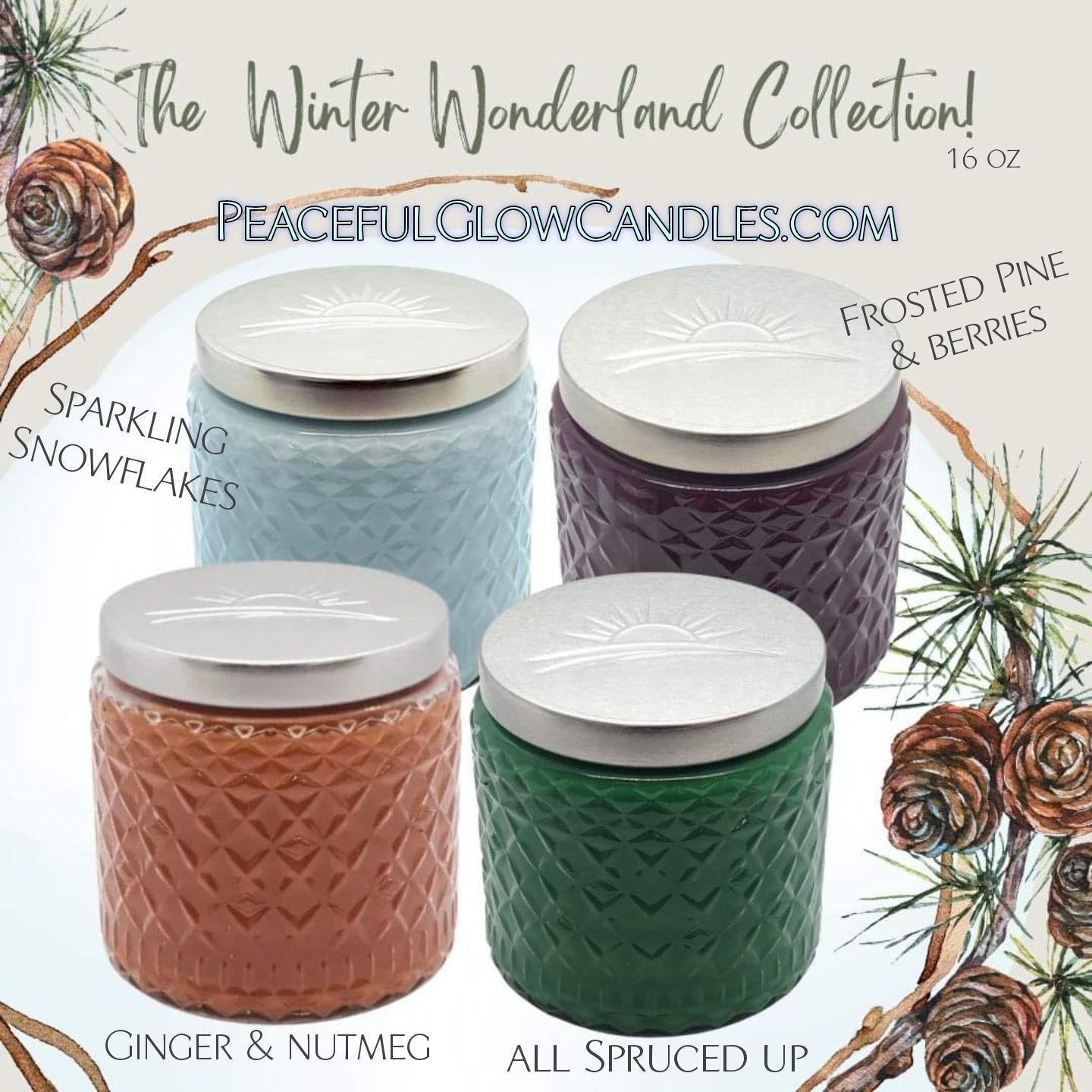 Ginger and Nutmeg Scented Candle