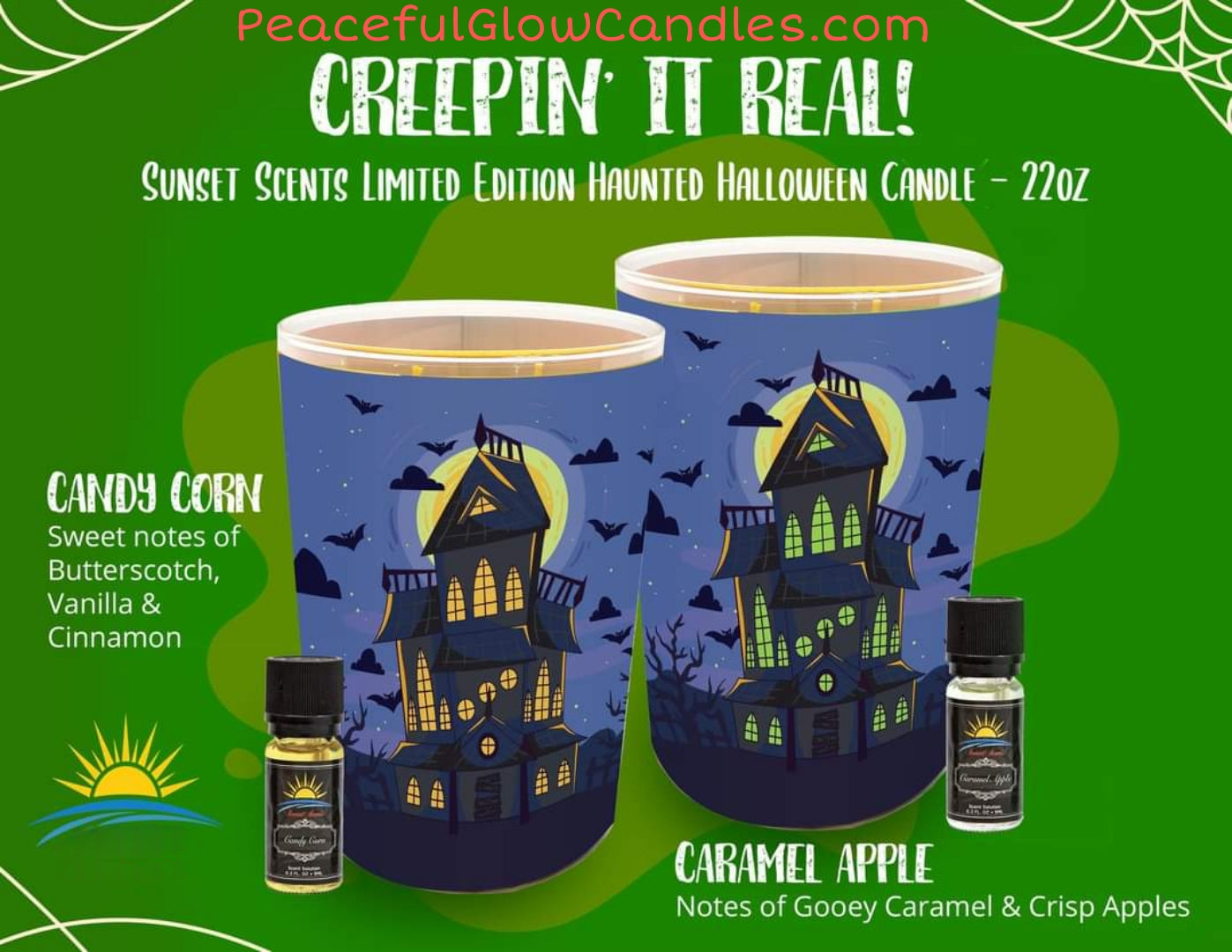 Caramel Apple Scented Candle, Limited Edition