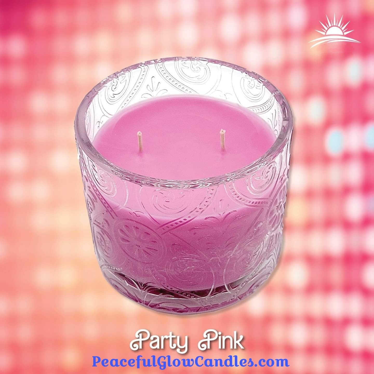 Party Pink Scented Candle, Limited Edition