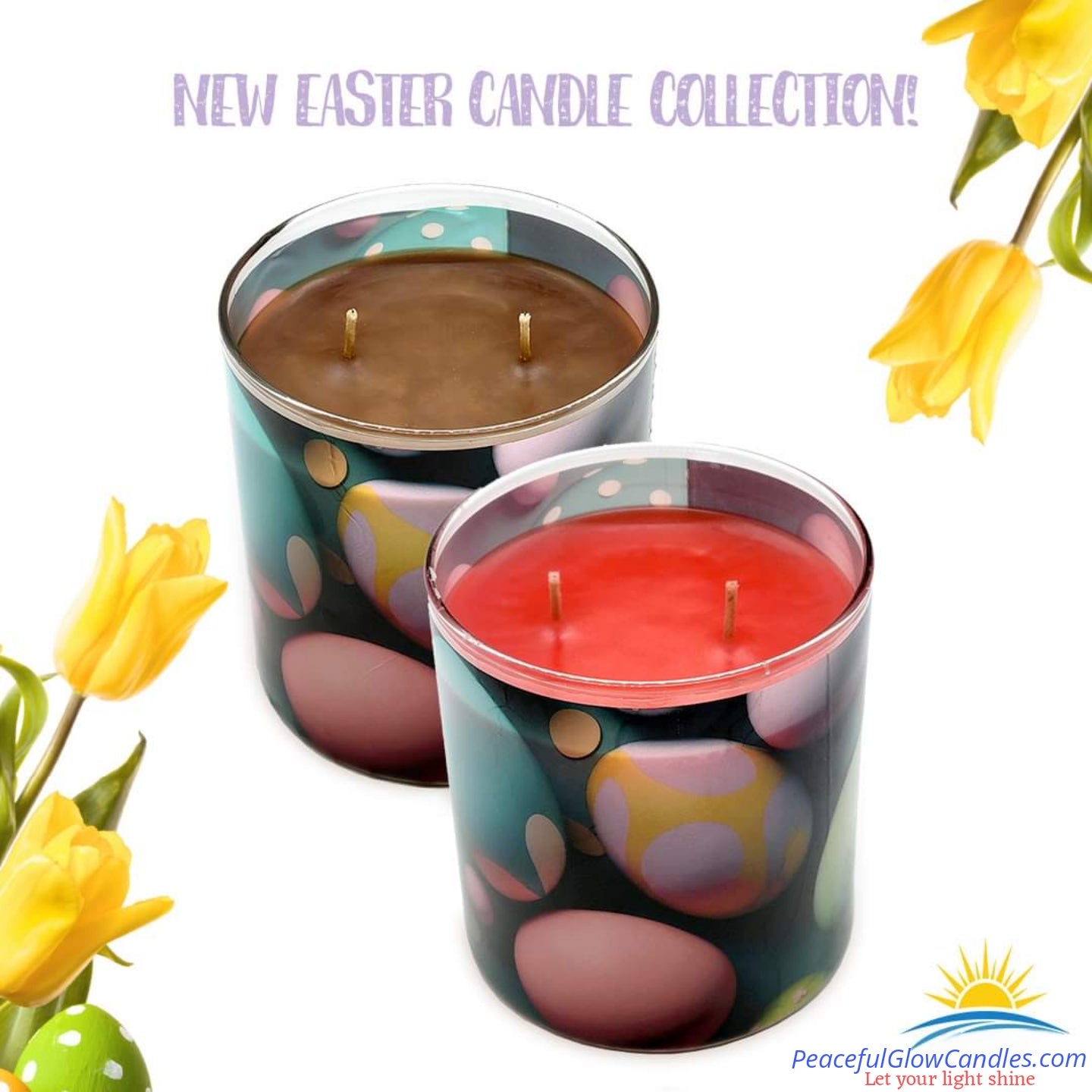 Tulips Scented Candle, Limited Edition