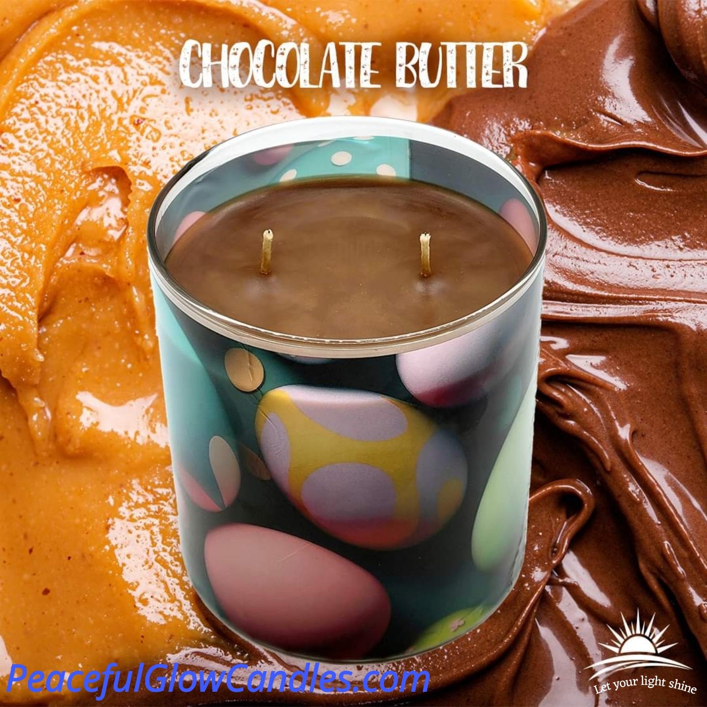 Chocolate Butter Scented Candle, Limited Edition