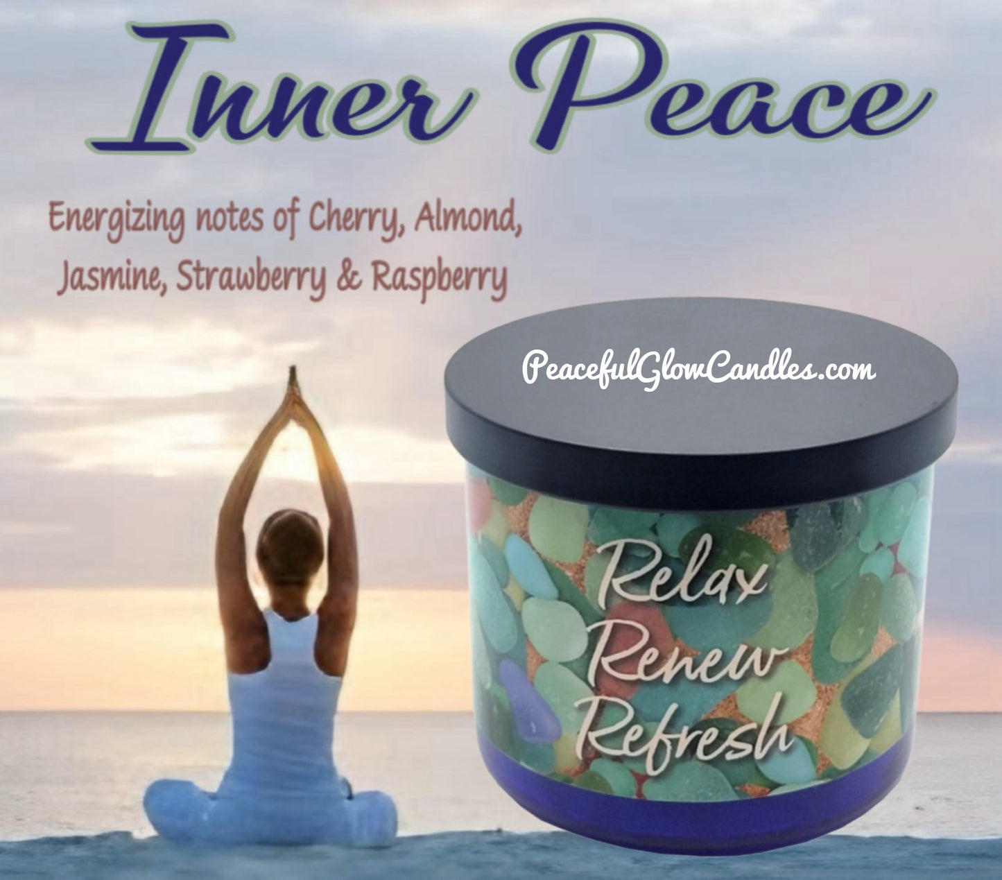 Inner Peace Scented Spa Candle