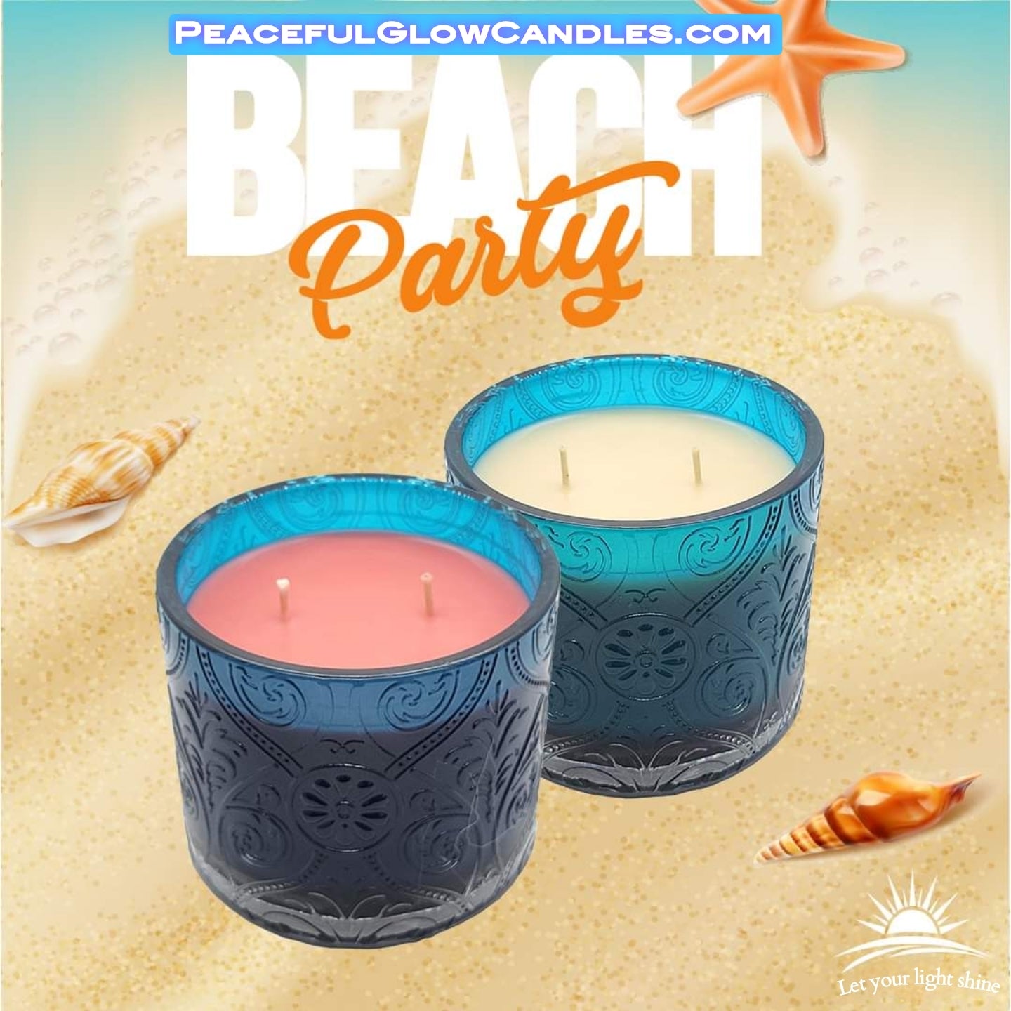 Beach, Please Scented Candle, Limited Edition