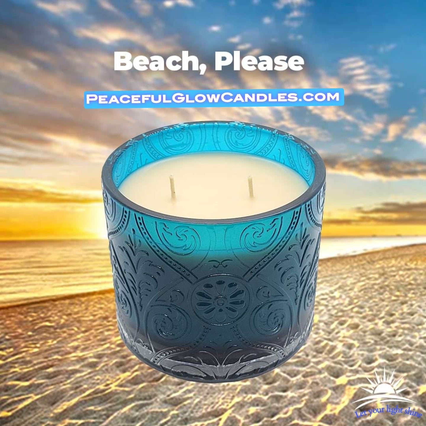 Beach, Please Scented Candle, Limited Edition