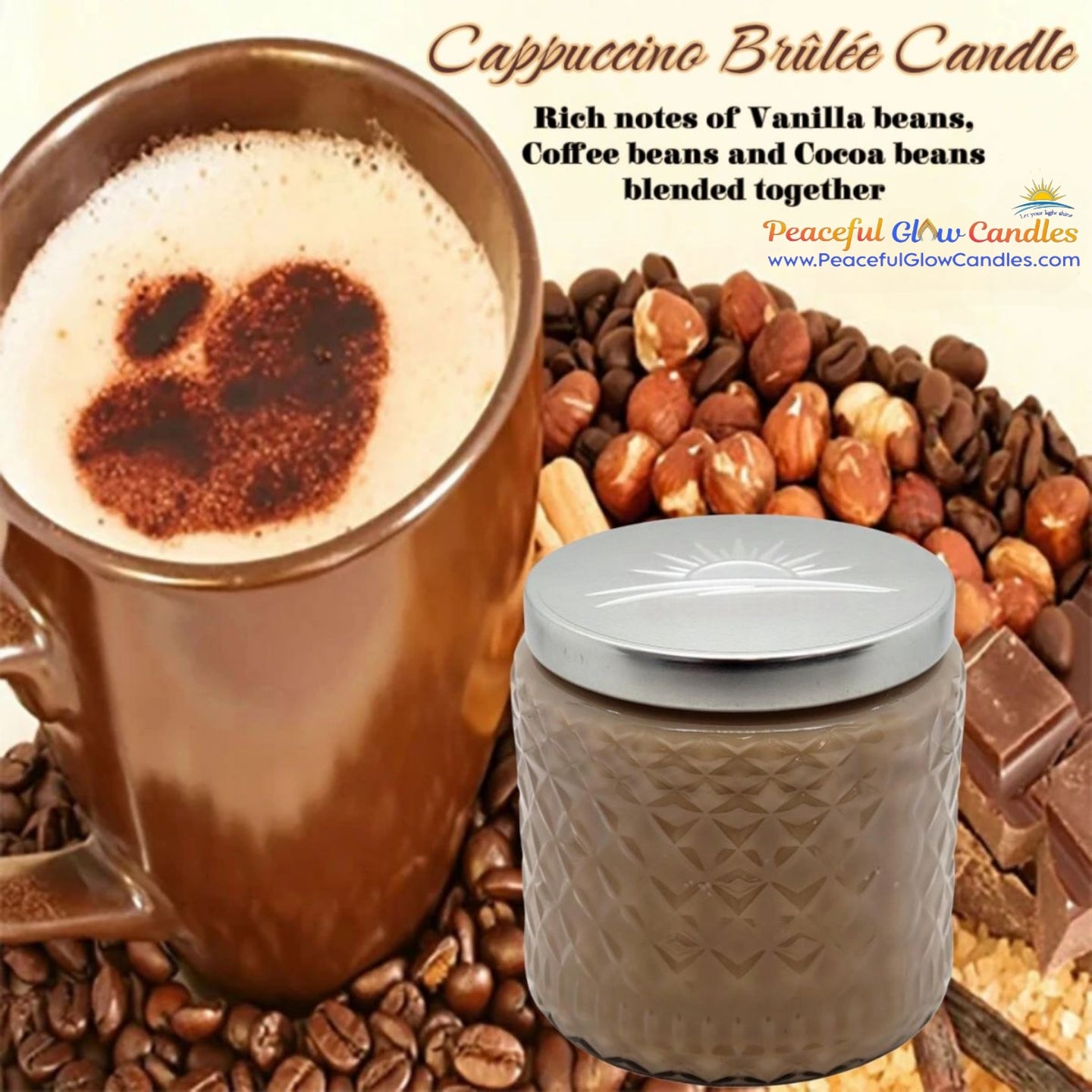 Cappuccino Brulee Scented Candle