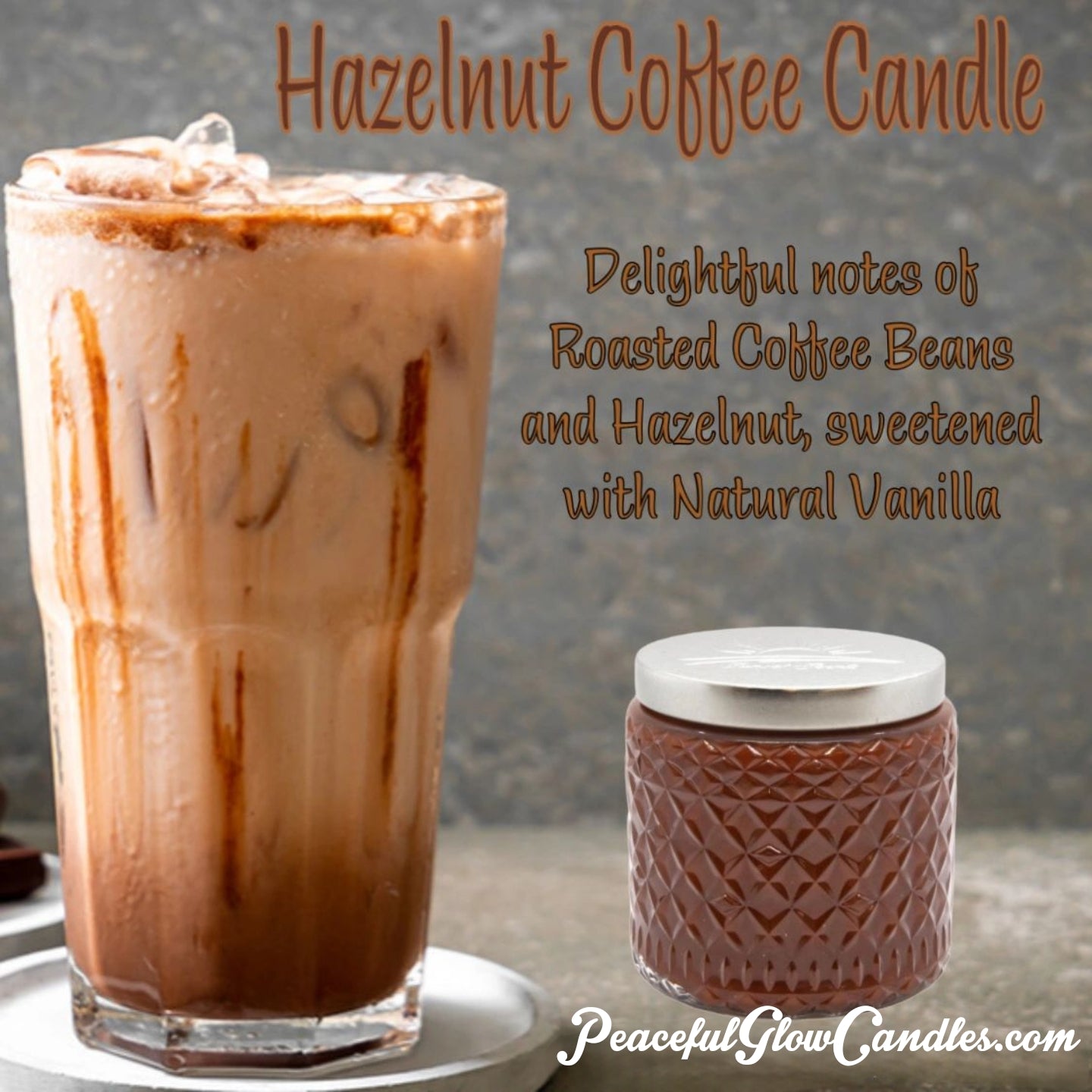 Hazelnut Coffee, Scented Candle Limited Edition