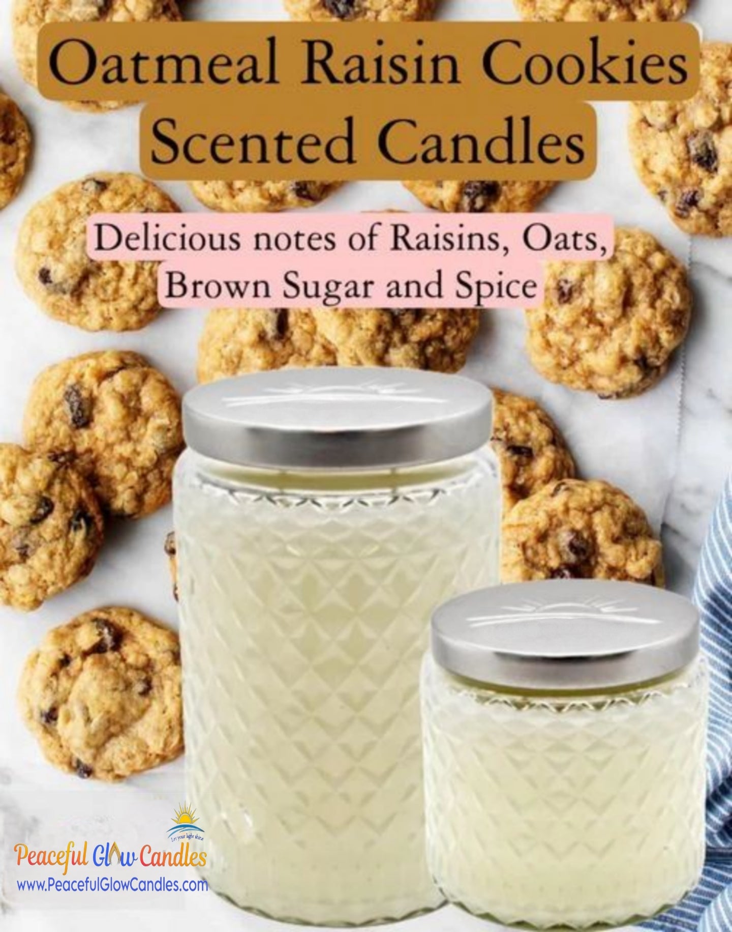 Oatmeal Raisin Cookie Limited Edition Specialty Candle