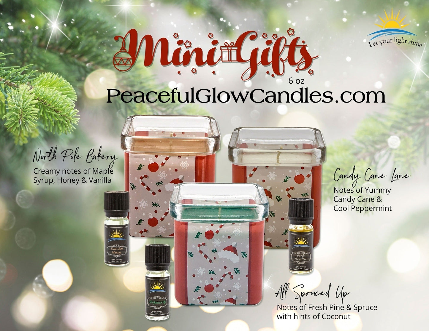 Candy Cane Lane Scented Candle, Limited Edition