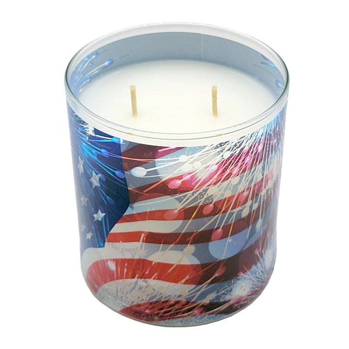 Red, White & Blue Shortcake Scented Candle, Limited Edition